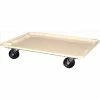 MFG Tray Molded Fiberglass Toteline Dolly 780638 for 25-1/4" x 18"x 10" Tote, White