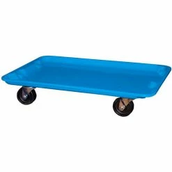 MFG Tray Molded Fiberglass Toteline Dolly 780538 for 24-3/8" x 14-7/8" x 8" Tote, Blue
