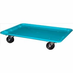 MFG Tray Molded Fiberglass Toteline Dolly 780638 for 25-1/4" x 18"x 10" Tote, Blue