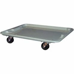 MFG Tray Molded Fiberglass Toteline Dolly 780738 for 27-1/2 " x 20" x 14-1/8" Tote, Gray
