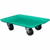 MFG Tray Molded Fiberglass Toteline Dolly 780338 for 19-3/4" x 12-1/2" x 6" Tote, Green