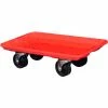 MFG Tray Molded Fiberglass Toteline Dolly 780238 for 17-7/8" x10"-5/8" x 5" Tote, Red