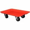 MFG Tray Molded Fiberglass Toteline Dolly 780338 for 19-3/4" x 12-1/2" x 6" Tote, Red