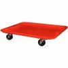 MFG Tray Molded Fiberglass Toteline Dolly 780738 for 27-1/2 " x 20" x 14-1/8" Tote, Red
