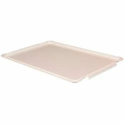 MFG Tray Molded Fiberglass Stacking Tote 887008 Lid for 880008 Tote - 25-3/4"L x 17-3/4"W, White