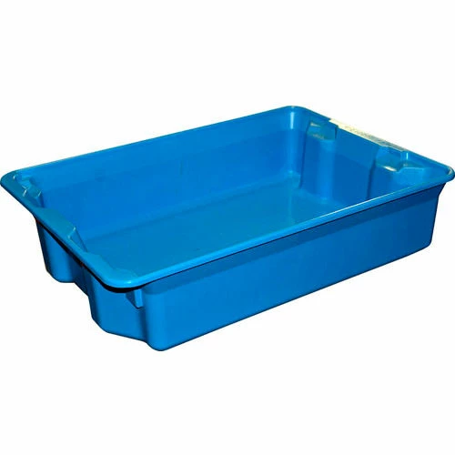 MFG Tray Molded Fiberglass Nest and Stack Tote 780808 - 25-1/4" x 18" x 6", Pkg Qty 6, Blue - Pkg Qty 6 1 MFG Tray Molded Fiberglass Nest and Stack Tote 780808 - 25-1/4" x 18" x 6", Pkg Qty 6, Blue - Pkg Qty 6