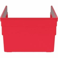 Akro-Mils Plastic Nesting Storage Shelf Bin 30164 - 6-5/8"W x 23-5/8"D x 4"H Red - Pkg Qty 6 -Containers & Organizers Sales Store 30164RED 10