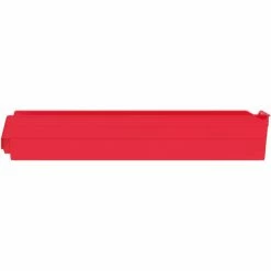 Akro-Mils Plastic Nesting Storage Shelf Bin 30164 - 6-5/8"W x 23-5/8"D x 4"H Red - Pkg Qty 6 -Containers & Organizers Sales Store 30164RED 16