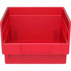 Akro-Mils Plastic Nesting Storage Shelf Bin 30164 - 6-5/8"W x 23-5/8"D x 4"H Red - Pkg Qty 6 -Containers & Organizers Sales Store 30164RED 22