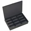 Durham Mfg. Durham Steel Scoop Compartment Box 115-95 - 12 Compartments 18 x 12 x 3 - Pkg Qty 4