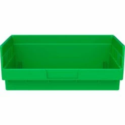 Akro-Mils Plastic Nesting Storage Shelf Bin 30178 - 11-1/8"W x 17-5/8"D x 4"H Green - Pkg Qty 12 -Containers & Organizers Sales Store 30178GREEN 22