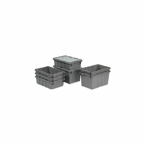 LEWISBins Nest Only Container RNO2115-5 - 21 x 15-1/8 x 5-1/8 Gray Closed Handle - Pkg Qty 5 1 LEWISBins Nest Only Container RNO2115-5 - 21 x 15-1/8 x 5-1/8 Gray Closed Handle - Pkg Qty 5