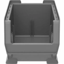 Akro-Mils® Super-Size AkroBin® Plastic Stacking Bin, 8-1/4"W x 23-7/8"D x 7"H, Gray - Pkg Qty 4 -Containers & Organizers Sales Store 30284GRAY C22