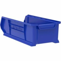 Akro-Mils® Super-Size AkroBin® Plastic Stacking Bin, 11"W x 23-7/8"D x 7"H, Blue - Pkg Qty 4 -Containers & Organizers Sales Store 30286BLUE C12