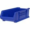 Akro-Mils® Super-Size AkroBin® Plastic Stacking Bin, 11"W x 23-7/8"D x 7"H, Blue - Pkg Qty 4
