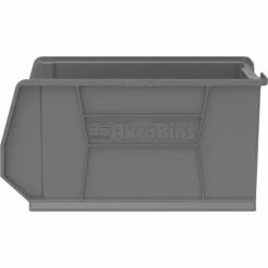 Akro-Mils® Super-Size AkroBin® Plastic Stacking Bin, 18-1/4"W x 23-7/8"D x 12"H, Gray -Containers & Organizers Sales Store 30289GRAY C16