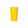 Eagle Mfg Eagle 55 Gal. Yellow Plastic Open-Head Tapered Lab Pack Drum 1655 - Plastic Lever Lock