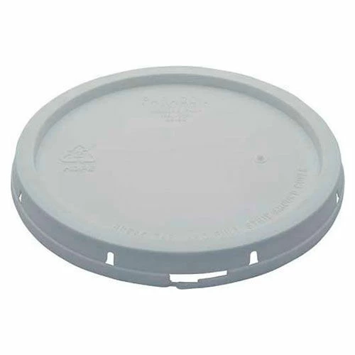 Vestil Tear-Tab Lid LID-2-PWT for 2 Gallon Open Head Pail - White 1 Vestil Tear-Tab Lid LID-2-PWT for 2 Gallon Open Head Pail - White