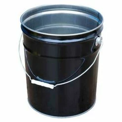 Vestil UN Rated 5 Gal Steel Open Head Pail PAIL-STL-RI-UN - Rust Inhibitor Lining