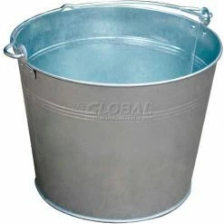 Vestil Galvanized Steel Bucket BKT-GAL-325 3-1/4 Gallon Capacity