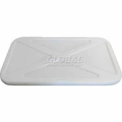 Shirley K's Storage Trays Lid 247PN Nesting Tote 853001 - 24-13/16"x13-11/32"x5/16" Natural White