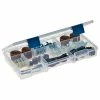 Plano Molding Plano ProLatch™ StowAway® 5-9 Adjustable Compartment Box, 9-1/8"L x 5"W x 1-1/4"H, Clear - Pkg Qty 2