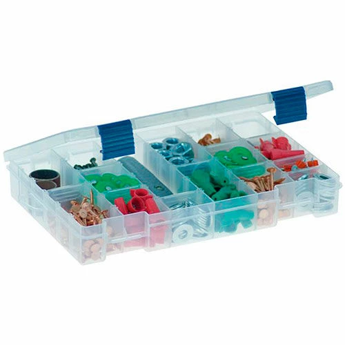 Plano Molding Plano ProLatch™ StowAway® 6-21 Adjustable Compartment Box,11"L x 7-1/4"W x 1-3/4"H, Clear - Pkg Qty 2 1 Plano Molding Plano ProLatch™ StowAway® 6-21 Adjustable Compartment Box,11"L x 7-1/4"W x 1-3/4"H, Clear - Pkg Qty 2