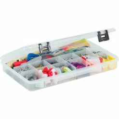 Plano Molding Plano ProLatch™ StowAway® Organizer 13 Fixed Compartment Box, 14"W x 9-1/8"D x 2"H, - Pkg Qty 2