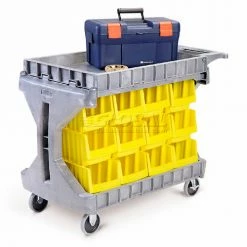 Akro-Mils® 30936 Two-In-One Plastic ProCart™ -Containers & Organizers Sales Store 330439GY 04