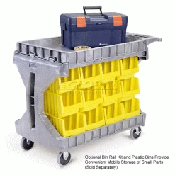 Akro-Mils® 30936 Two-In-One Plastic ProCart™ -Containers & Organizers Sales Store 330439GY 6wco