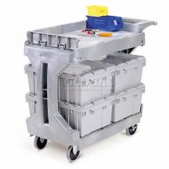 Akro-Mils® 30930 Two-In-One Plastic ProCart™ 10 Akro-Mils® 30930 Two-In-One Plastic ProCart™ -Containers & Organizers Sales Store 330461GY 03
