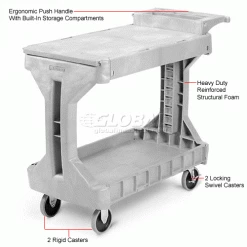 Akro-Mils® 30930 Two-In-One Plastic ProCart™ 11 Akro-Mils® 30930 Two-In-One Plastic ProCart™ -Containers & Organizers Sales Store 330461GY 1wco