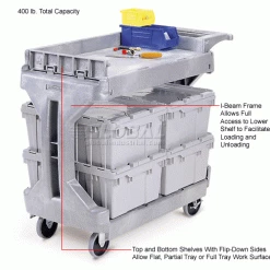 Akro-Mils® 30930 Two-In-One Plastic ProCart™ 12 Akro-Mils® 30930 Two-In-One Plastic ProCart™ -Containers & Organizers Sales Store 330461GY 2wco