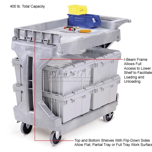 Akro-Mils® 30930 Two-In-One Plastic ProCart™ 5 Akro-Mils® 30930 Two-In-One Plastic ProCart™ - Image 5