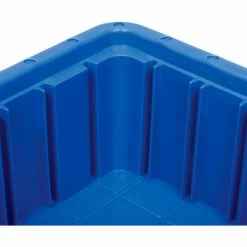 Global Industrial™ Plastic Dividable Grid Container DG91035,10-7/8"L x 8-1/4"W x 3-1/2"H, Blue - Pkg Qty 20 -Containers & Organizers Sales Store 334100BL 04