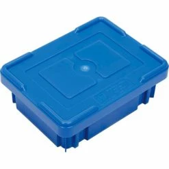 Global Industrial™ Plastic Dividable Grid Container DG91035,10-7/8"L x 8-1/4"W x 3-1/2"H, Blue - Pkg Qty 20 -Containers & Organizers Sales Store 334100BL 08