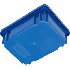 Global Industrial™ Plastic Dividable Grid Container DG91035,10-7/8"L x 8-1/4"W x 3-1/2"H, Blue - Pkg Qty 20 -Containers & Organizers Sales Store 334100BL 09