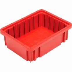 Global Industrial Plastic Dividable Grid Container - DG91035,10-7/8"L x 8-1/4"W x 3-1/2"H, Red - Pkg Qty 20 22 Global Industrial Plastic Dividable Grid Container - DG91035,10-7/8"L x 8-1/4"W x 3-1/2"H, Red - Pkg Qty 20 -Containers & Organizers Sales Store 334100RD 02