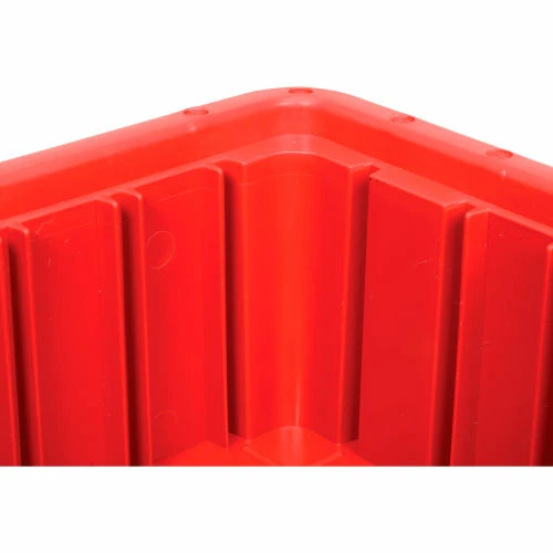 Global Industrial Plastic Dividable Grid Container - DG91035,10-7/8"L x 8-1/4"W x 3-1/2"H, Red - Pkg Qty 20 6 Global Industrial Plastic Dividable Grid Container - DG91035,10-7/8"L x 8-1/4"W x 3-1/2"H, Red - Pkg Qty 20 - Image 6