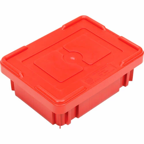 Global Industrial Plastic Dividable Grid Container - DG91035,10-7/8"L x 8-1/4"W x 3-1/2"H, Red - Pkg Qty 20 8 Global Industrial Plastic Dividable Grid Container - DG91035,10-7/8"L x 8-1/4"W x 3-1/2"H, Red - Pkg Qty 20 - Image 8