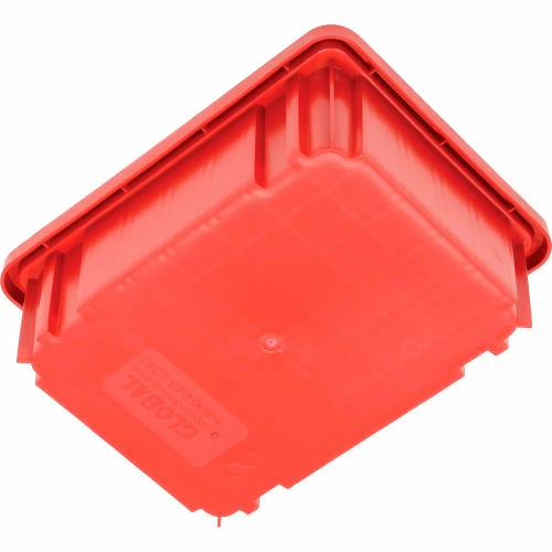 Global Industrial Plastic Dividable Grid Container - DG91035,10-7/8"L x 8-1/4"W x 3-1/2"H, Red - Pkg Qty 20 10 Global Industrial Plastic Dividable Grid Container - DG91035,10-7/8"L x 8-1/4"W x 3-1/2"H, Red - Pkg Qty 20 - Image 10