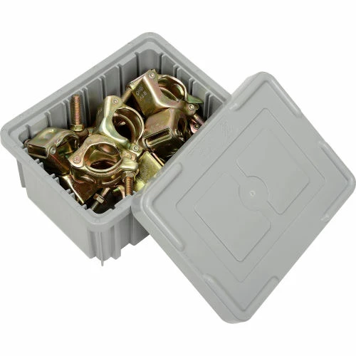 Global Industrial Plastic Dividable Grid Container - DG91050,10-7/8"L x 8-1/4"W x 5"H, Gray - Pkg Qty 20 7 Global Industrial Plastic Dividable Grid Container - DG91050,10-7/8"L x 8-1/4"W x 5"H, Gray - Pkg Qty 20 - Image 7