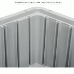 Global Industrial Plastic Dividable Grid Container - DG91050,10-7/8"L x 8-1/4"W x 5"H, Gray - Pkg Qty 20 32 Global Industrial Plastic Dividable Grid Container - DG91050,10-7/8"L x 8-1/4"W x 5"H, Gray - Pkg Qty 20 -Containers & Organizers Sales Store 334101GY 3wco