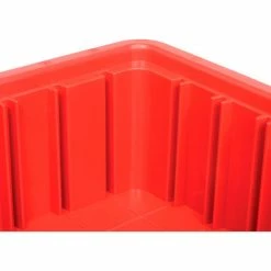 Global Industrial™ Plastic Dividable Grid Container DG92035,16-1/2"L x 10-7/8"W x 3-1/2"H, Red - Pkg Qty 12 -Containers & Organizers Sales Store 334102RD 04
