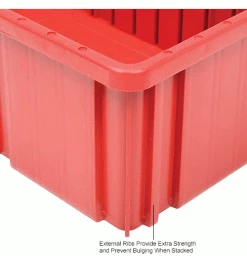 Global Industrial Plastic Dividable Grid Container - DG91035,10-7/8"L x 8-1/4"W x 3-1/2"H, Red - Pkg Qty 20 33 Global Industrial Plastic Dividable Grid Container - DG91035,10-7/8"L x 8-1/4"W x 3-1/2"H, Red - Pkg Qty 20 -Containers & Organizers Sales Store 334103RD 3wco