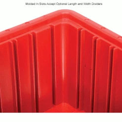 Global Industrial Plastic Dividable Grid Container - DG91035,10-7/8"L x 8-1/4"W x 3-1/2"H, Red - Pkg Qty 20 34 Global Industrial Plastic Dividable Grid Container - DG91035,10-7/8"L x 8-1/4"W x 3-1/2"H, Red - Pkg Qty 20 -Containers & Organizers Sales Store 334103RD 4wco