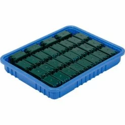 Global Industrial Plastic Dividable Grid Container - DG93030, 22-1/2"L x 17-1/2"W x 3"H, Blue - Pkg Qty 6 23 Global Industrial Plastic Dividable Grid Container - DG93030, 22-1/2"L x 17-1/2"W x 3"H, Blue - Pkg Qty 6 -Containers & Organizers Sales Store 334105BL 05