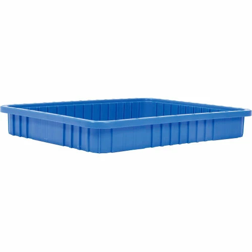 Global Industrial Plastic Dividable Grid Container - DG93030, 22-1/2"L x 17-1/2"W x 3"H, Blue - Pkg Qty 6 10 Global Industrial Plastic Dividable Grid Container - DG93030, 22-1/2"L x 17-1/2"W x 3"H, Blue - Pkg Qty 6 - Image 10