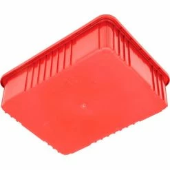 Global Industrial™ Plastic Dividable Grid Container - DG93060, 22-1/2"L x 17-1/2"W x 6"H, Red - Pkg Qty 3 -Containers & Organizers Sales Store 334106RD 06