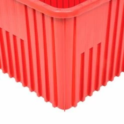 Global Industrial™ Plastic Dividable Grid Container - DG93120, 22-1/2"L x 17-1/2"W x 12"H, Red - Pkg Qty 3 -Containers & Organizers Sales Store 334108RD 10